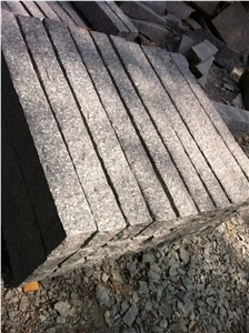 G654 Dark Grey Granite Pineapple Surface Natural Split Palisades Sides Stone