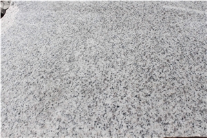 Shandong White Sesame Granite Slabs Water Proof Sealing Flamed Polished Bushhammered Slabs