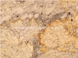 Golden Beach Granite Slabs/Tiles, Beige Granite for Walling/Flooring