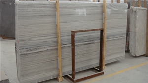 Super White Wood Marble,Hot Sale Crystal Wood Marble Polished