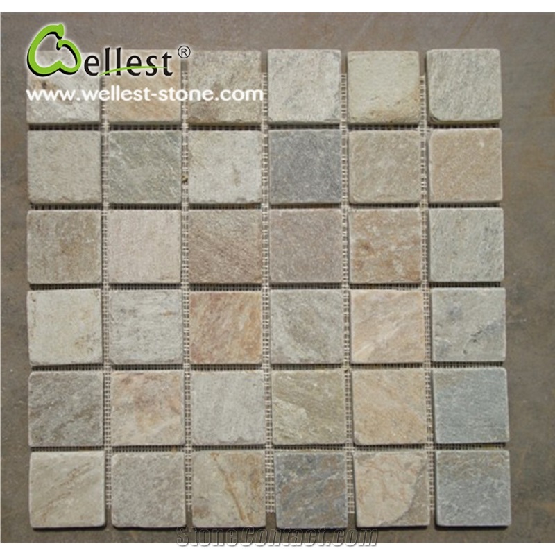 Wholesale High Quality Slate Kitchen Backsplash Mosaic