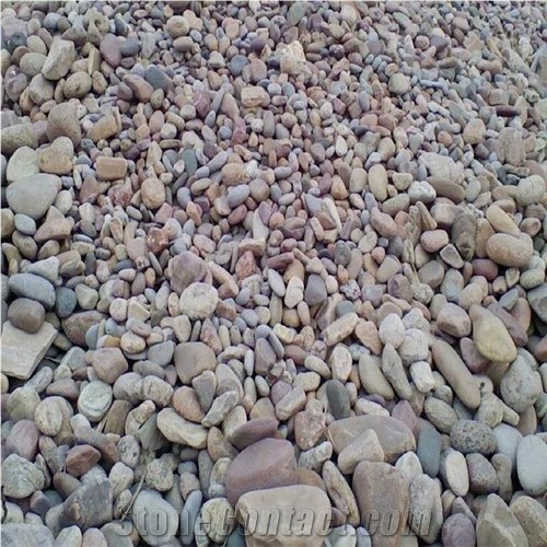 Cheap Grey Pebblestone Products, Grey Washed River Stone, Grey Tumbled Pebble Stone in Garden and Landscaping