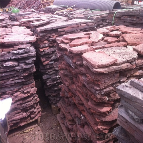 Natural Volcanic Stone Lava Stone Tiles for Construction