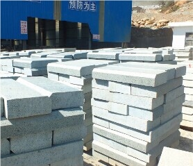 Grace Blue Granite Road Stone, China Blue Granite Kerbstone, Quarry Owner, Good Quality, Big Quantity, Exclusive Color