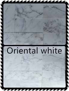 Oriental White New Kind Marble,China White Marble,Quarry Owner,Good Quality,Big Quantity,Marble Tiles & Slabs,Marble Wall Covering Tiles