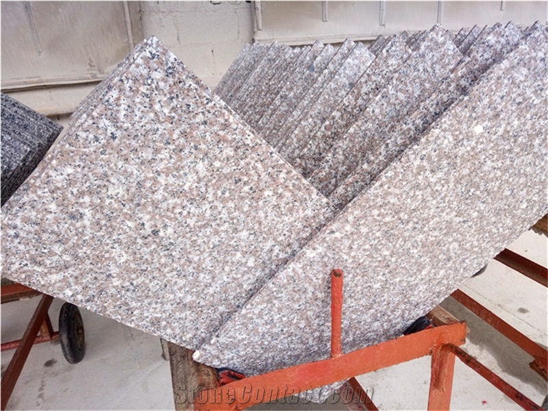 China Red Granite G664 Tile, Luo Yuan Red