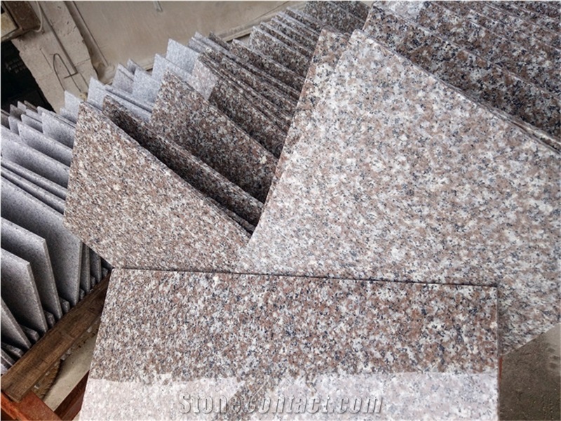 China Red Granite G664 Tile, Luo Yuan Red