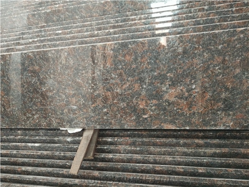 India Tan Brown Granite from Old Quarry, Polished Granite Tiles for Wall Hanging