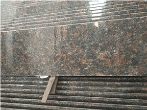 India Tan Brown Granite from Old Quarry, Polished Granite Tiles for Wall Hanging