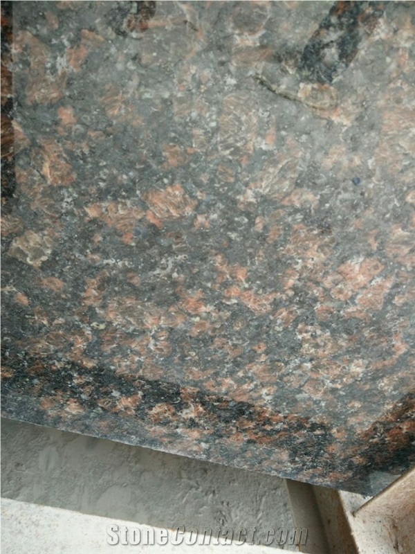 India Tan Brown Granite Slab from Old Quarry,Size 240cm X 60 cm X 1.8cm