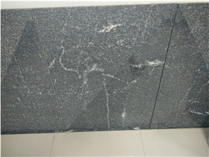Snow Grey Granite Slab ,China Black Granite with White Flower