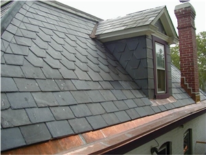 China Black Slate Roof Tiles,Natural Slate Roofing, Black Slate Roof Tiles