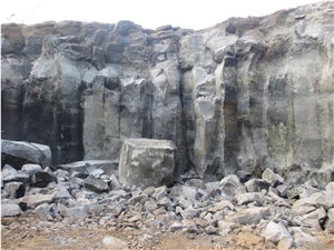 China Hainan Black Basalt Blocks