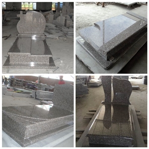 Hot-Selling G664 Luoyuan Red Granite Headstone, Cross Tombstones,Cheap China Granite Headstone for Sale, Violet Of Luoyuan Red Granite Monument & Tombstone