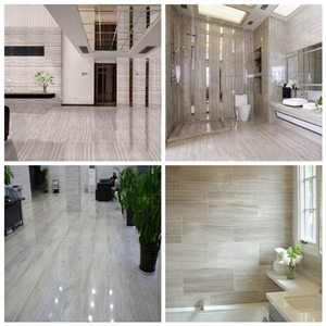 Own Factory White Wooden Vein Marble Slabs /White Serpeggiante,China Serpeggiante Marble Tiles for Walling & Flooring Covering