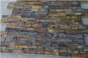 Slate Tile Natural Stone Cultured Stone Tile Facade Wall Tile,Exterior Facade Tile,Stacked Stone Veneer