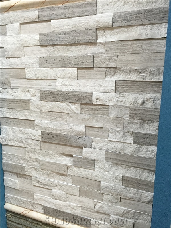 White Cultural Stone,Stone Wall Panel,Wall Decorative Stone, Marble Stone Veneer,Marble Stone Wall Panel,White Wood Marble Stone Tile,White Marble Cultured Stone,White Wood Marble Wall Cladding