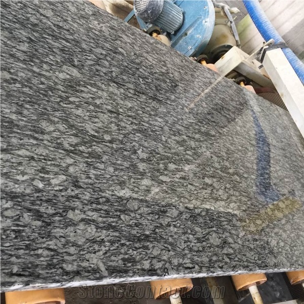 G418 Spray White Granite 300x300 Wall and Floor Tile/Polished Spray White Granite Gangsaw Big Slab&Customized&Tiles/Sea Wave Flower Granite