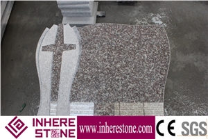 G664 European Simple Granite Tombstone and Monument