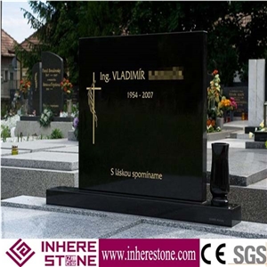 G684 Absolute Black Tombstone and Monument