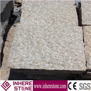 Zhangpu Rust Yellow Granite Paving Stone,Cube Stone