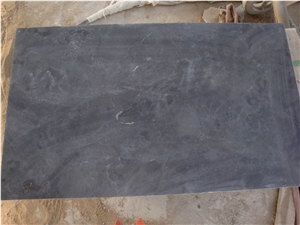 China Blue Shandong Blue Stone Tiles Honed Antique Style Slabs / Cut to Size for Floor Paving