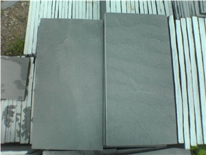 China Green Slate Tiles Natural Surface Splir Face for Wall Covering
