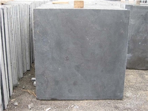 China Shandong Blue Stone Tiles Honed Antique Style Slabs / Cut to Size for Floor Paving Bluestone