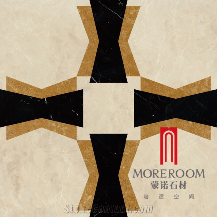 Foshan Mono Design, Home Decor, Black Marble, 3d Wall Panel, 3d Wallpaper for Home Decoration
