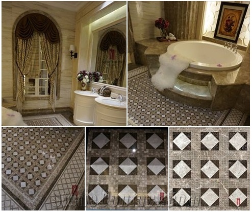Tiles Mosaic Mosaic Tiles Marble Natural Stone Terracotta Bathroom Kitchen 8 mm # 416