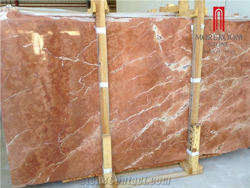 Imported Red Rojo Alicante Red Marble Slab