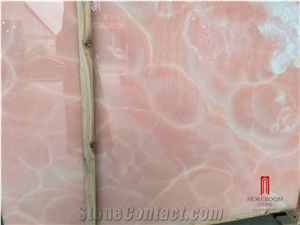 Iran Pink Onyx, Natural Onyx Slabs & Tiles