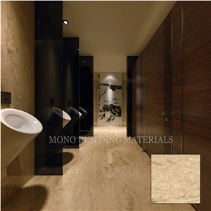 Marble Look Travertine Style Polished Ceramic Tile Flooring for House Decoration