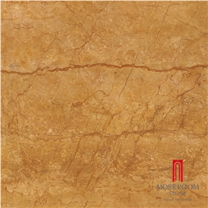 Porcelain Tile Looks Like Gold Imperial Marble for Wall and Floor