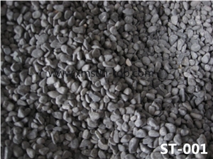 China Grey Pebble Stone, Light Black Pebble Stone, Dark Grey Gravel, Pebble River Stone for Outdoor Decoration, Small Size Pebble&Gravel