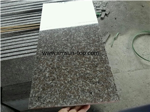 Chinese G664 Granite Tile, Violet Luoyuan, Luna Pearl Flooring&Wall Tiles, Copper Brown, Majestic Mauve, China Ruby Red, Sunset Pink, Tea Brown, Luoyuan Bainbrook Brown Big Slabs & Tiles & Cut-to-size