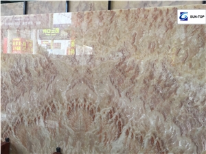 Light Brown Joint Onyx/Multicolor Brown Jade Big Slabs & Tiles & Gangsaw Slab & Strips (Small Slabs) & Customized & Wall/Floor Covering/Brown Onyx Stone Flooring/Brown Onyx Wall Covering/Interior