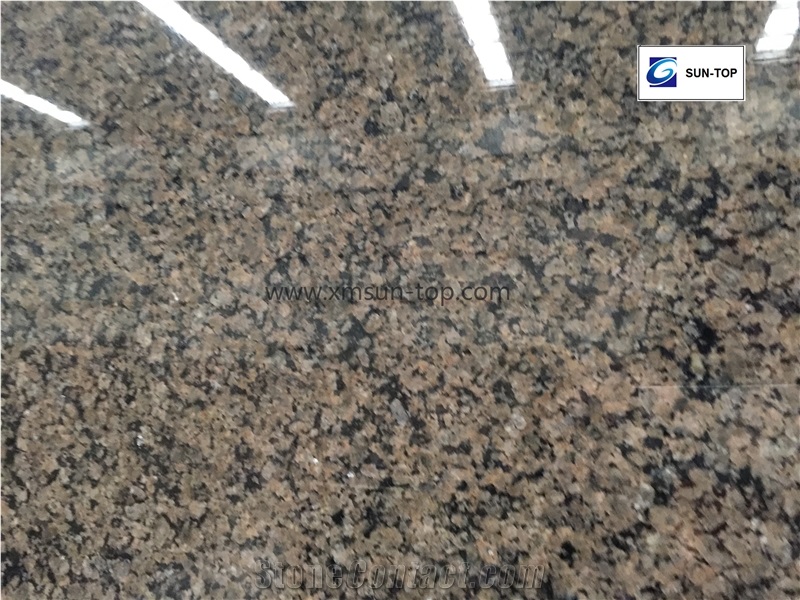 Tropic Brown Granite Big Slab, Imported Granite, Naranja Brown, Nayarin Brown,Tropik Brown, Desert Brown, Brown Granite Polished Gangsaw Slab&Tiles & Strips (Small Slabs) & Customized