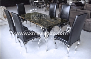 Yellow Tiger Eye Semi-Precious Stone Table Tops/Dark Yellow Semiprecious Stone Reception Desk/Agate Work Top/Square Table Tops/Solid Surface Table Tops/Polished Desktops/Interior Stone