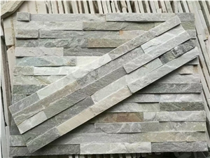 Cultured Stone / White Quartzite Culture Stone / Stone Wall Decor / Ledge Stone / Wall Cladding /Thin Stone Veneer