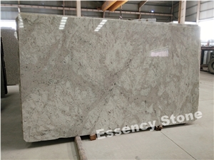 Bianco Andromeda White Granite Big Slabs,White Lanka Granite Gangsawn Slabs Polished