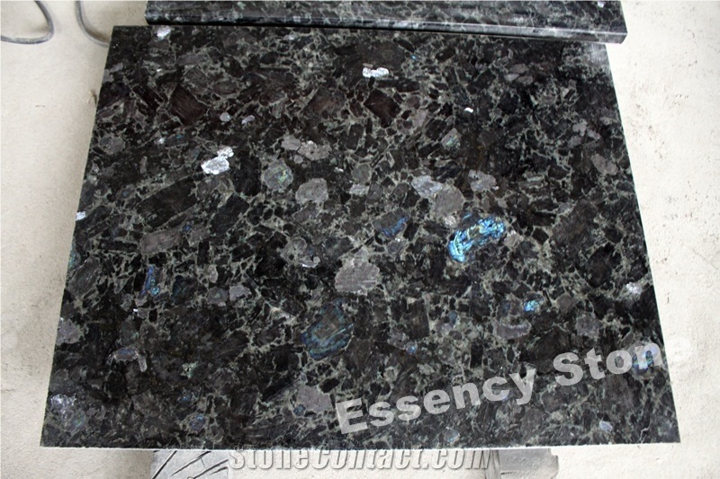 Labradorit Volga Blue Granite Slabs,Tiles and Countertops,Galactic Blue Granite