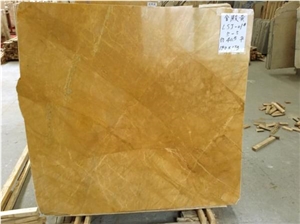 Golden Yellow Marble Slabs & Tiles(Also Named Royal Gold, Rich Yellow)