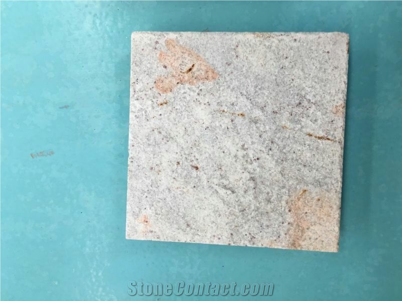 Ariston Gold Granite Polished Gangsaw Slab and Bookmatched Floor & Wall Tile, Pavers