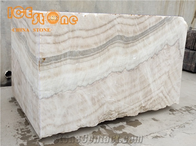 Beige Onyx Blocks/Chinese Onyx Blocks/Interior Decoration Stones
