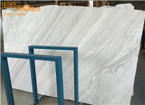 Branco Volakas Marble Slabs & Tiles/Greece Dramas White Marble/ Wall Floor Covering Tiles/Home Hotel Building Stone/Cut to Size