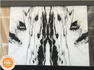 China Panda White Marble Big Slab with Black Veins, Cheap Chinese Natural Stone Cut to Size, Hot Sale for Project, Beautiful Pattern for Wall & Floor