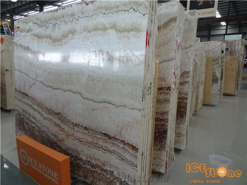 China Polished Red Dragon Onyx Tiles & Slabs/Chinese Jade/Bookmatch Wall/Flooring/Tv Set