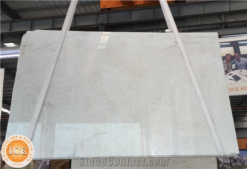 China White Onyx Pure White Polished Slab & Tiles Floor Wall Covering Bathroom Decoration Chinese Manufatory Warehouse Factory Building Stone Project