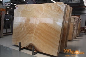 China Yellow Onyx Slabs Tiles/Good Quality Honey Onyx/Home Decoration/Wall Floor Covering Stone/Tv Backaground and Set/Cladding/Vanity Tops/Own Quarry